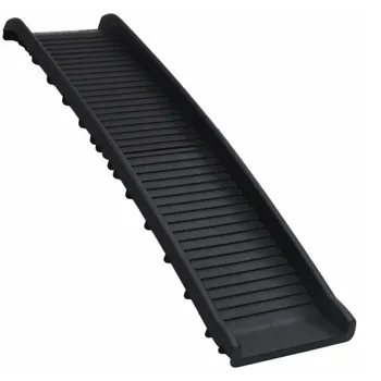 Schody a rampa pro psa Skládací psí rampa 155,5 x 40 x 15,5 cm černá