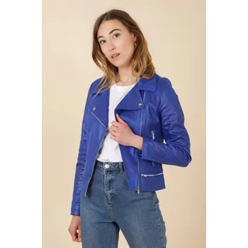 Dámská casual bunda 18165 Laura Jo bunda krivák barva: modrá královská, velikost: S