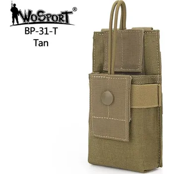 Wosport Sumka Molle na vysílačku, malá, písková