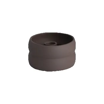 Svícen Keramický svícen Bolmen Mini Brown 11 cm