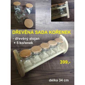 RC model auta DŘEVĚNÁ SADA KOŘENEK