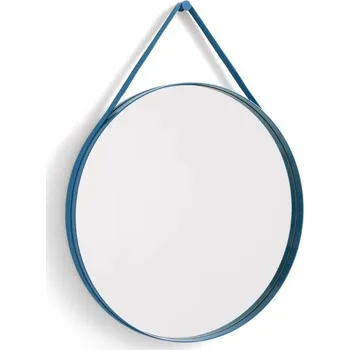 Zrcadlo HAY Zrcadlo Strap Mirror 70cm, blue