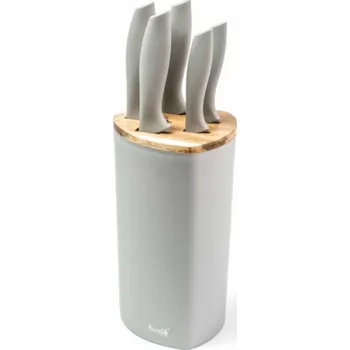 Husla SADA 5 KUCHYŇSKÝCH NOŽŮ V BLOKU HUSLA 73964