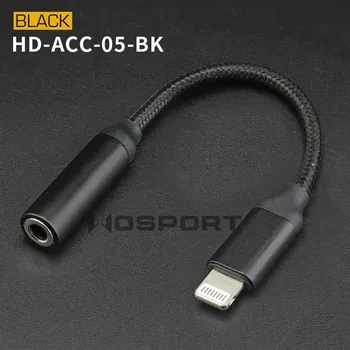 Vysílačka Wosport 12cm prodlužovací kabel Lightning na 3,5mm JACK