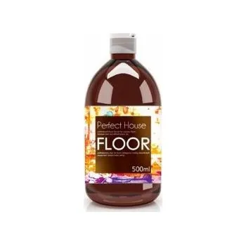 Čistič podlahy Perfektní dům, dřevěná mytí podlahy a tekutina péče o 500 ml