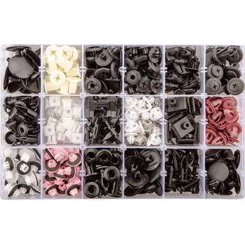 NEO TOOLS Spojovací kolíky a příchytky do auta, sada 360 ks, Toyota/Lexus