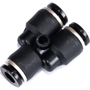 Hadicová spojka John Guest DM Y rozdvojka a redukce z 6mm na 2x6mm