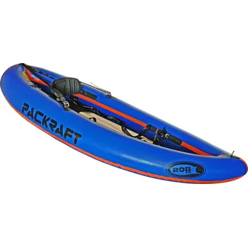 Kajak Packraft ROBfin L Big Bro UL 2024 - 2 ventily Barva: Modrá tmavá ROBfin, Zip (ISS): Ano (ZIP-ISS)