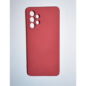 Pouzdro na mobilní telefon Kryt Samsung Galaxy A33 5G, Siliconový červená burgundy
