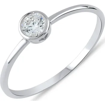 Prsten Lillian Vassago Minimalistický zlatý prsten LLV22-GR048W Velikost prstenu: 56