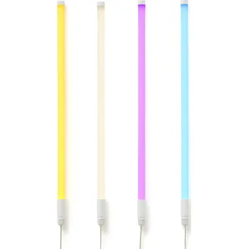 HAY Svítidlo Neon Tube Slim LED 50, Žlutá 541294
