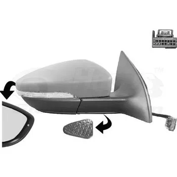 Auto zrcátko Vnější zpětné zrcátko VAN WEZEL 5841818
