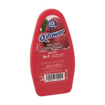 Osvěžovač vzduchu Q-Power gelový osvěžovač Malina 2v1 150g