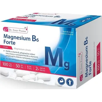 Dr. Candy Pharma Magnesium B6 Forte 100 mg 50 tbl.