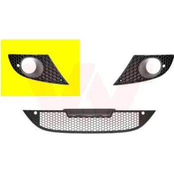 Karosérie Větrací mřížka, nárazník VAN WEZEL 4939594