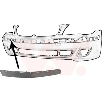 Nárazník Ozdobná / ochranná lišta, nárazník VAN WEZEL 0663582