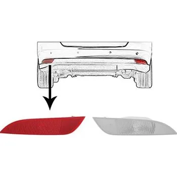 Mlhový světlomet zadni mlhove svetlo 5dv L