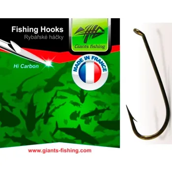 Rybářský háček Giants fishing Háček muškařský 10ks/vel.14