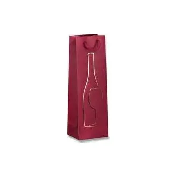 Dárková taška Dárková taška Stampa a Caldo 120 x 90 x 370 mm červená,rychlé dodání