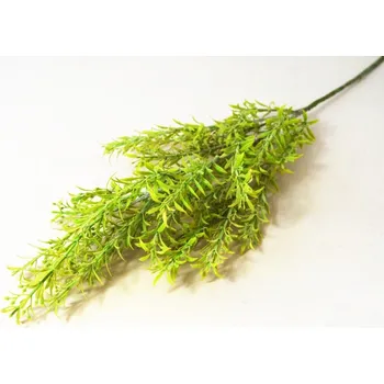 umělá květina Tráva zápich 75 cm zeleno-žlutá