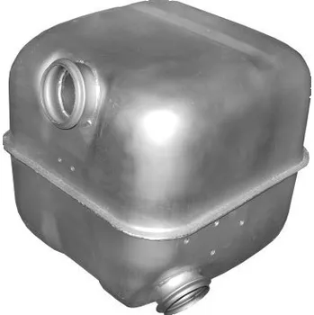 Střední díl výfuku Střední tlumič výfuku, , POLMO, 71.50