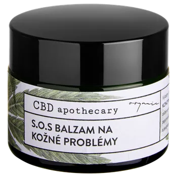 Bylinná léčivá mast Soaphoria S.O.S. balzám na kožní problémy 300mg CBD 50ml - CBD APOTHECARY