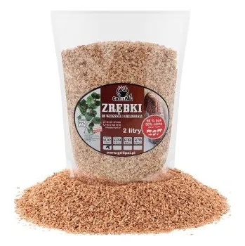 Udírna GRILLPAL Udící štěpka OLŠE-BUK 6-8mm, 2 litry