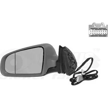 Auto zrcátko Vnější zpětné zrcátko VAN WEZEL 0325817