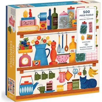 Hračka Galison Puzzle Základní kuchyňské potřeby 500 dílků