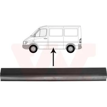 Příslušenství karosérie Boční stěna VAN WEZEL 3076107