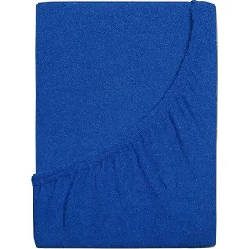 Prostěradlo B.E.S. PETROVICE Prostěradlo Froté PERFECT 200 × 220 cm, královsky modré
