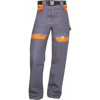 montérky Ardon Dámské pracovní pasové kalhoty COOL TREND, šedo/oranžové H9101
