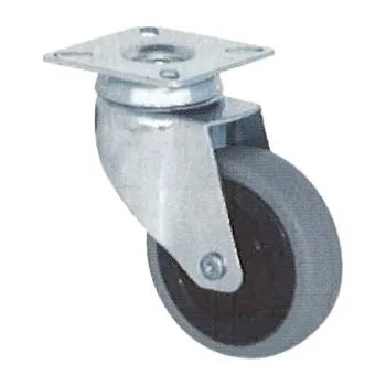 Pojezdové kolečko Přístrojové kolo otočné s deskou pr. 50 (340a33G050bZPC)