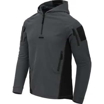 Pánské oblečení Mikina Helikon Range Hoodie - Topcool, Shadow Grey / Černá