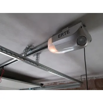 Garážová vrata ERTE 4015 1000 Nm SZ12-nylon /15m2/ WIFI ovládání přes aplikaci silný stropní pohon pro garážová sekční a výklopná vrata do výšky vrat 2950 mm AKCE 2 kusy dálkových ovladačů Barva: šedobílá,