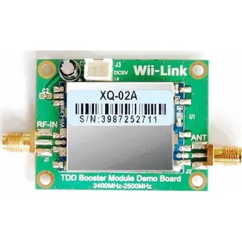 Anténní zesilovač Wii-link WiFi zesilovač signálu 2400MHz-2500MHz TDD Booster s modulem XQ-02A