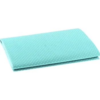 Party nádobí Papírový ubrus 120 x 180 cm - sv. modrý s puntíky