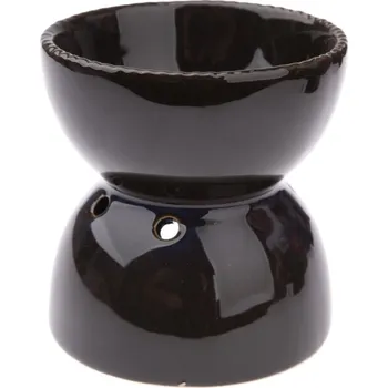 Aroma lampa Aromalampa na svíčku černá 11x11x11cm