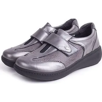 Pánské pantofle Vlnka Dámské kožené polobotky na suchý zip Dagmar šedá velikost obuv dospělí 35