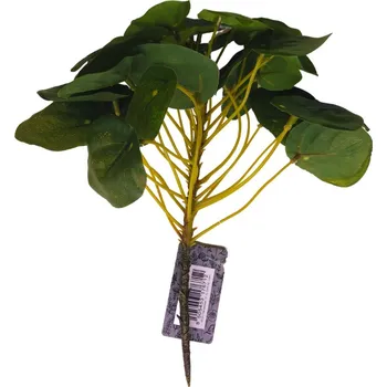 umělá květina Innovative Pilea Peperomioides 1ks větvička zelená 23cm, listová dekorace