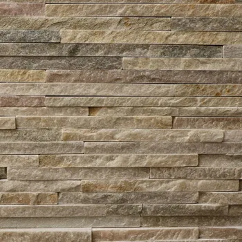 Obklad Eurostone Přírodní obklad STONE kvarcit QUARZIT BEIGE STRIPE 15 x 60 cm