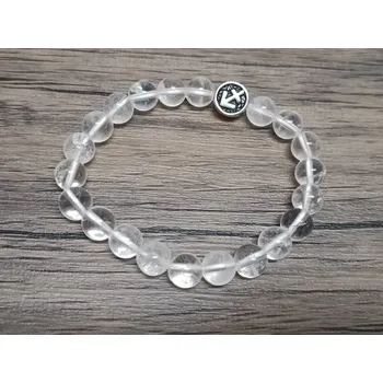 Náramek Abatoni dámský / pánský náramek Křišťál EXTRA 8mm se znamením zvěrokruhu Střelec (lat. Sagittarius)