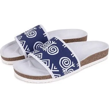 Dámská zdravotní obuv Vlnka Dámské korkové anatomické nazouváky Čičmanky spirála Modrá velikost obuv dospělí 37