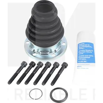 Manžeta ke kolu Sada měchů, hnací hřídel, , 191407283, 191498202, 191498202A, 1J0498201A, 357498202, 535498202, NK, 524717