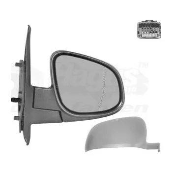 Auto zrcátko Vnější zpětné zrcátko VAN WEZEL 4412818