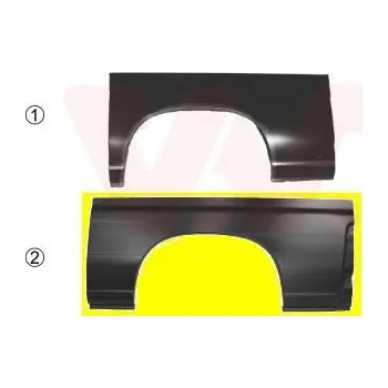 Příslušenství karosérie Boční stěna VAN WEZEL 1747147