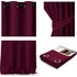 Závěs AmeliaHome Blackout vínový 140 x 270 cm