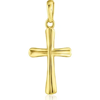 Přívěsek GEMMAX Original – garance kvality GUPYN2122 Zlatý přívěsek kříž – zlatý šperk ryzosti 585/1000 v Dárkovém balení s Certifikátem GUPYN-21221