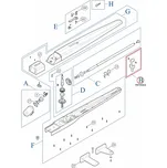 NICE PRTO06D kit matice hřídele a vidlice pro TO7024