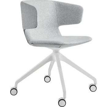 LD Seating ® Šedá konferenční židle FLEXI P-F95